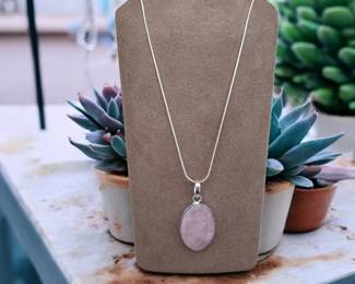 Pink Quartz Necklace Tested