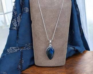 Fiery Labradorite Necklace Tested