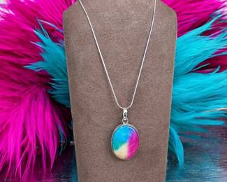 Rainbow Solar Quartz Necklace Tested