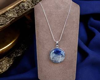 Round Sodalite Necklace Tested