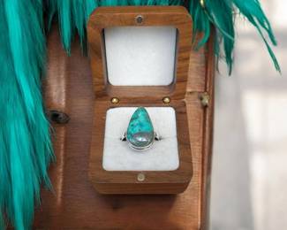 Chrysocolla Ring Tested