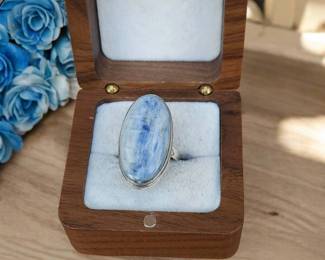 Kyanite Ring Tested