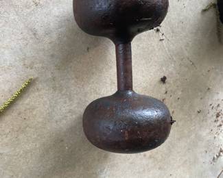 Cast Iron Dumbbell