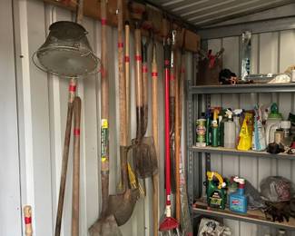 Yard equipment and chemicals