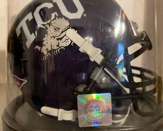 Authentic Schutt TCU mini Helmet