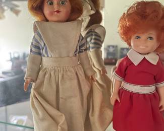 Vintage School of Nursing Doll and Little Orphan Annie 1982