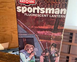 Vintage Sportsman Fluorescent Lantern by Ray-O-Vac