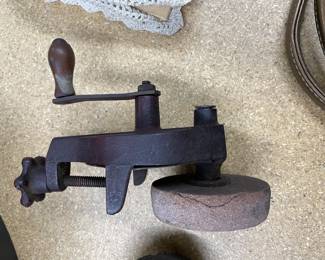 antique grinder tool