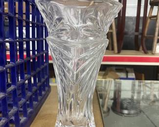 crystal vase