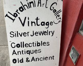 IBRAHIMI IS ONE OF THE NICEST "ANTIQUE MEN" YOU'LL EVER MEET! His store is like a walk back into European historical times! Victorian and beyond -his collection of jewelry and fine antique furniture is something to be discovered!