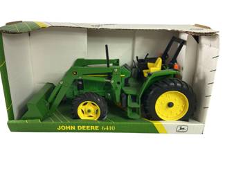 John Deere 6410 Tractor Front End Loader Vintage Diecast Model New in Box