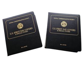 First Day Covers 2 Filled Albums