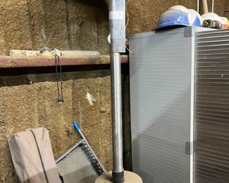 Patio heater and more cabinets