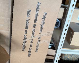Cases of pipe insulation