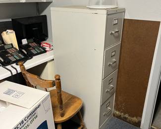 File cabinets, phone system