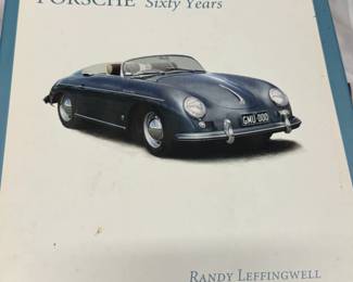 LARGE COLLECTION OF RARE PORSCHE THEMED BOOKS