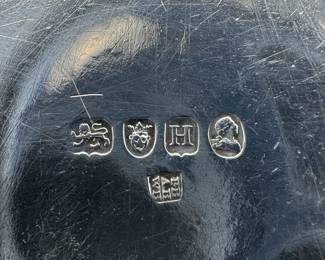 GEORGE III .925 SILVER CONCAVE TRAY