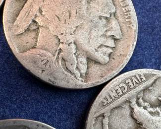 BUFFALO NICKEL COLLECTION IN WHITMAN BOOK AND TWO TUBES