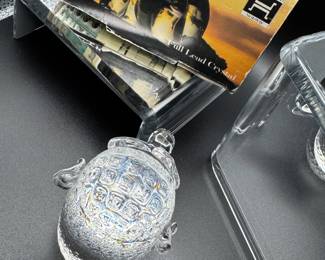 HADELAND OF NORWAY HANDMADE CRYSTAL GLASS FIGURINE