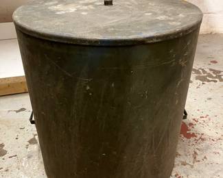 Vintage 1940's Frick/Gallagher Rota Top Bin w/ Top