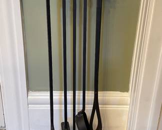 Wrought Iron Fireplace Tool Set