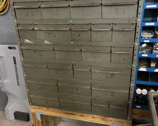 metal bins