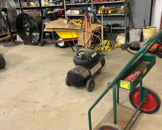 Multiple tools and air compressor