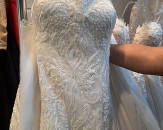 Gorgeous dresses with long trains