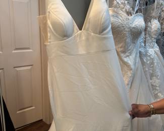 Plain elegant gowns