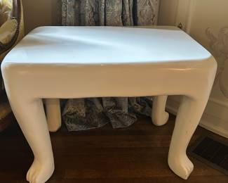 Fabulous John Dickinson Etruscan side table. A rare find!