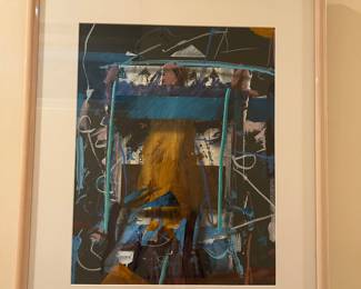 One of three Richard Johnson paintings (New Orleans artist)