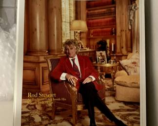 Extraordinary Collection of Architectural Digests - Rod Stewart