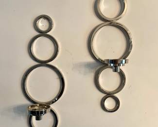 Pair of Metal Wall Sconces