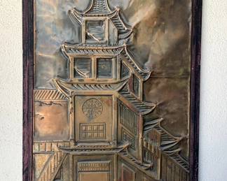 Large Copper Relief Entrance to Chinatown San Francisco