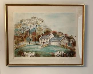 Edward Ripley, Signed and Numbered Lithograph