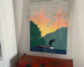 Morning Pro Musica 1984 Poster, Robert J Lurstsema