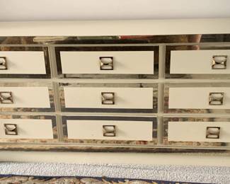 Hollywood Regency Style 9-drawer Dresser