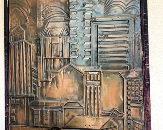 Large Copper Relief