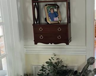 Chippendale Style Wall Mount Curio Shelf More