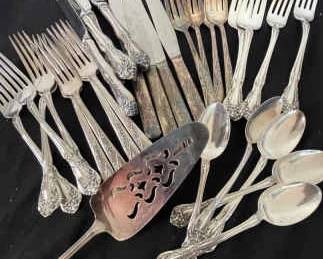Silver Plate Flatware Mystery Lot