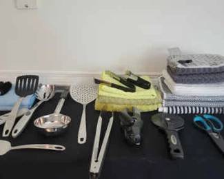 Kitchen Towels And Serving Utensils