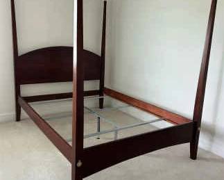 Shaker Style Cherry FourPoster Queen Bed Frame