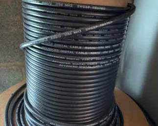 Mystery Lot Of Cable On Spools