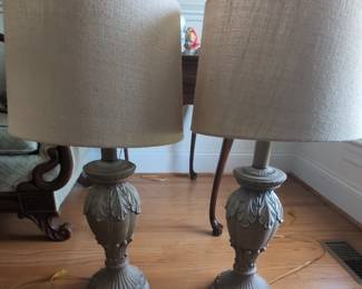 Set Of 2 Neutral Lamps