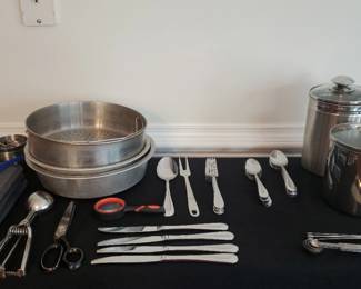 Stainless Kitchen Items