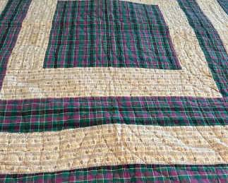 Purple Green Quilt