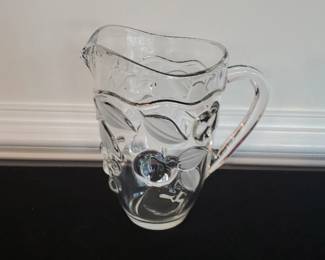 Mikasa Garden Harvest Crystal Frost Pitcher