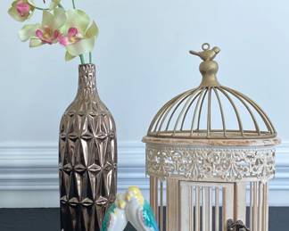 Beautiful Birdcage And Decor