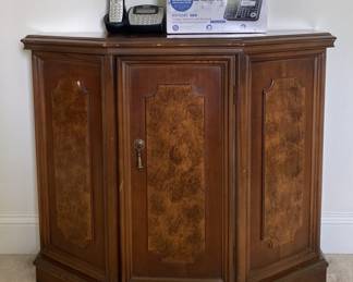 Cherry Wood Cabinet Phones