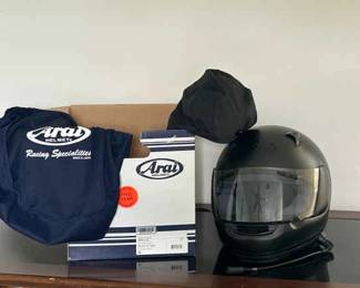 Arai Black Frost Motorcycle Helmet XL